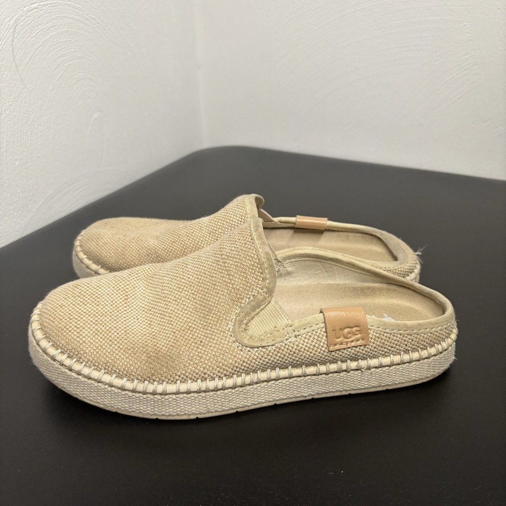 UGG Delu Flats Espadrille Slides Womensβ Fashion Comfort Sneakers Mules Sz 5